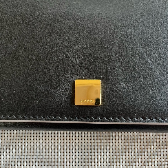 Lodis Black Leather Wallet - Picture 3 of 7
